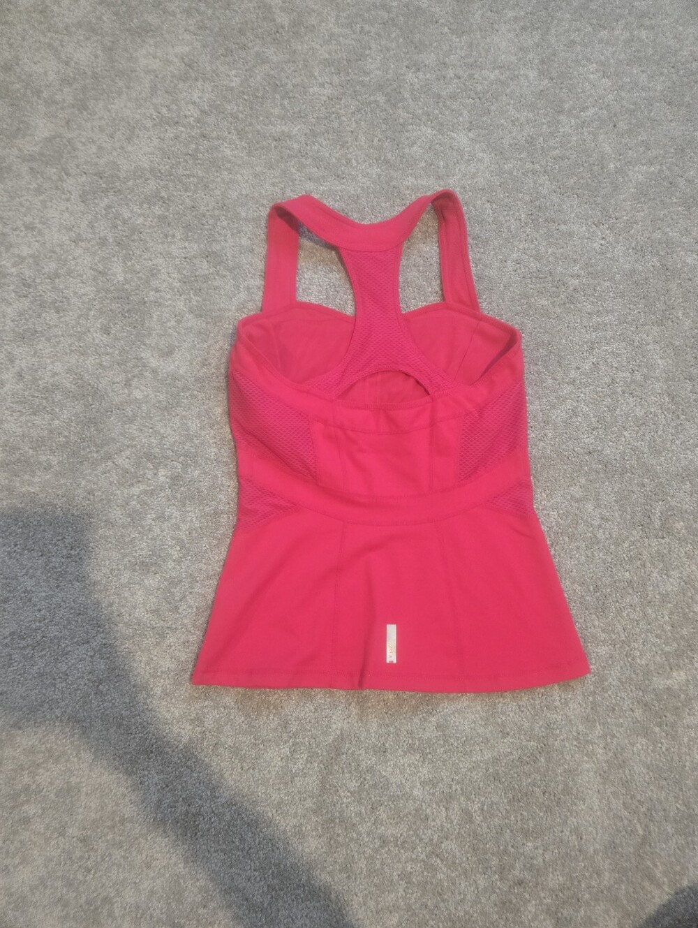Women’s Red Racerback Tank Top - Picture 5 of 7